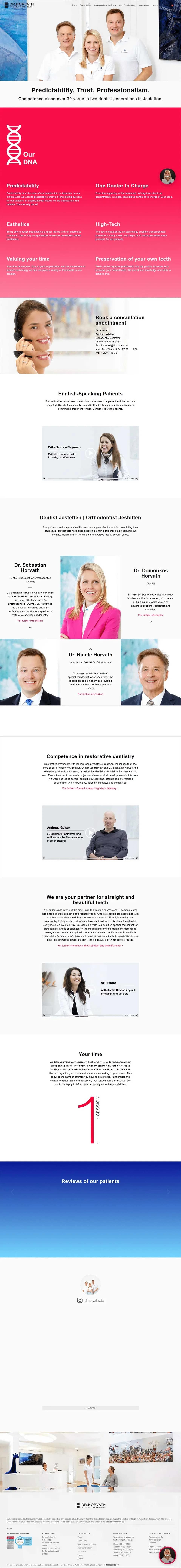 Fitness website design by Premium Web Agency — full page screen 4