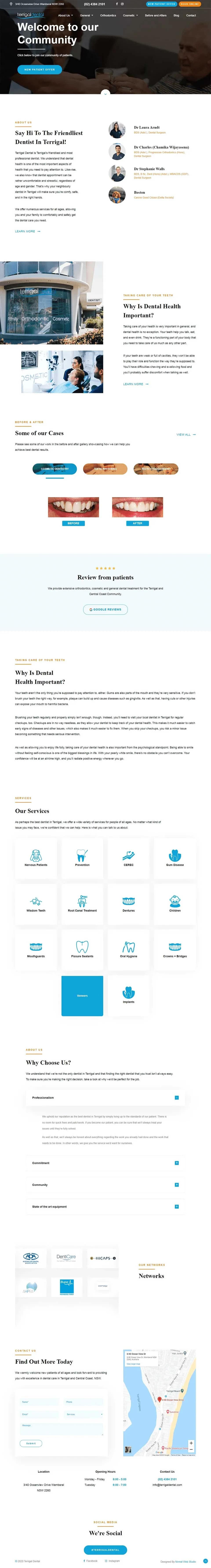 Fitness website design by Premium Web Agency — full page screen 5