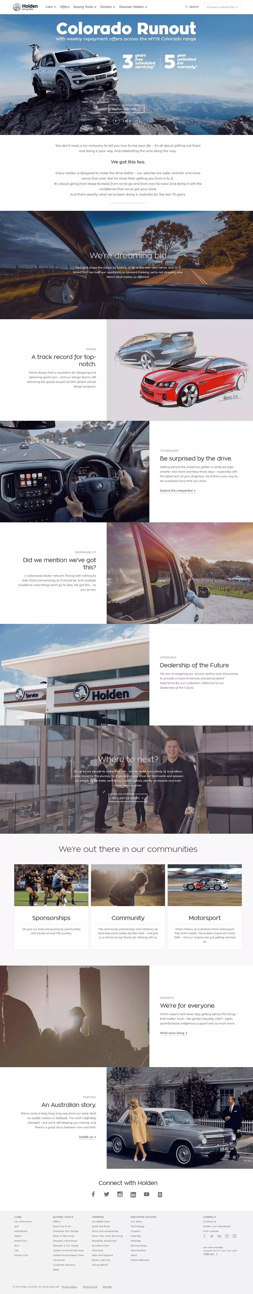Transport & Logistics website design by Premium Web Agency — full page screen 3